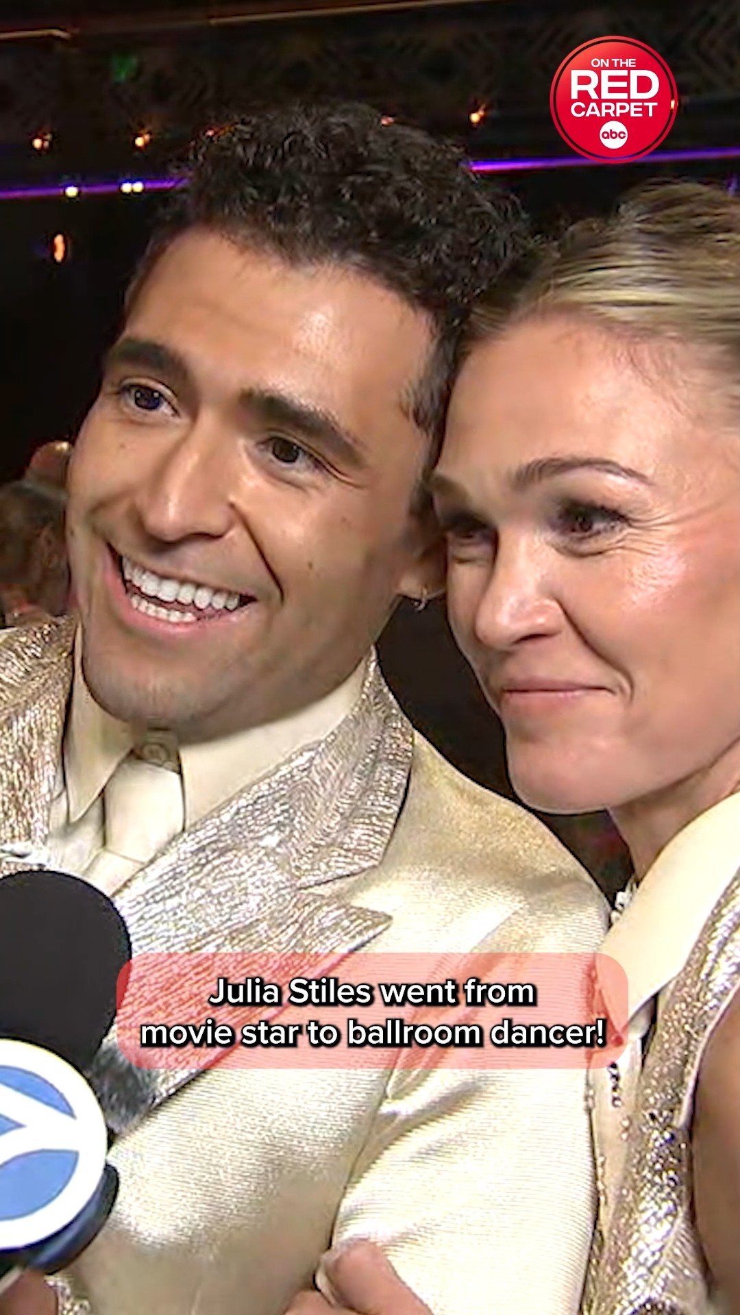 Julia Stiles went from movie star to ballroom dancer on 'DWTS'