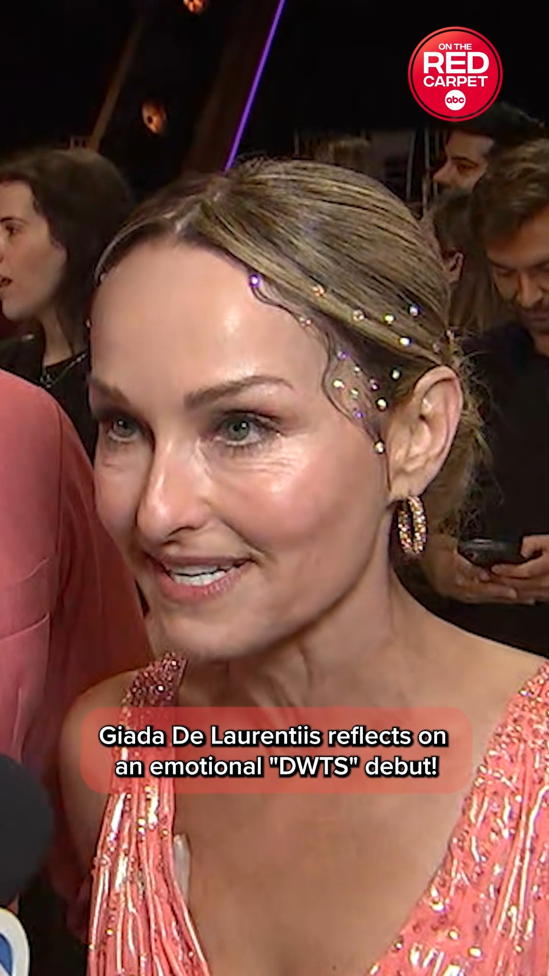Giada De Laurentiis reflects on an emotional "DWTS" debut!