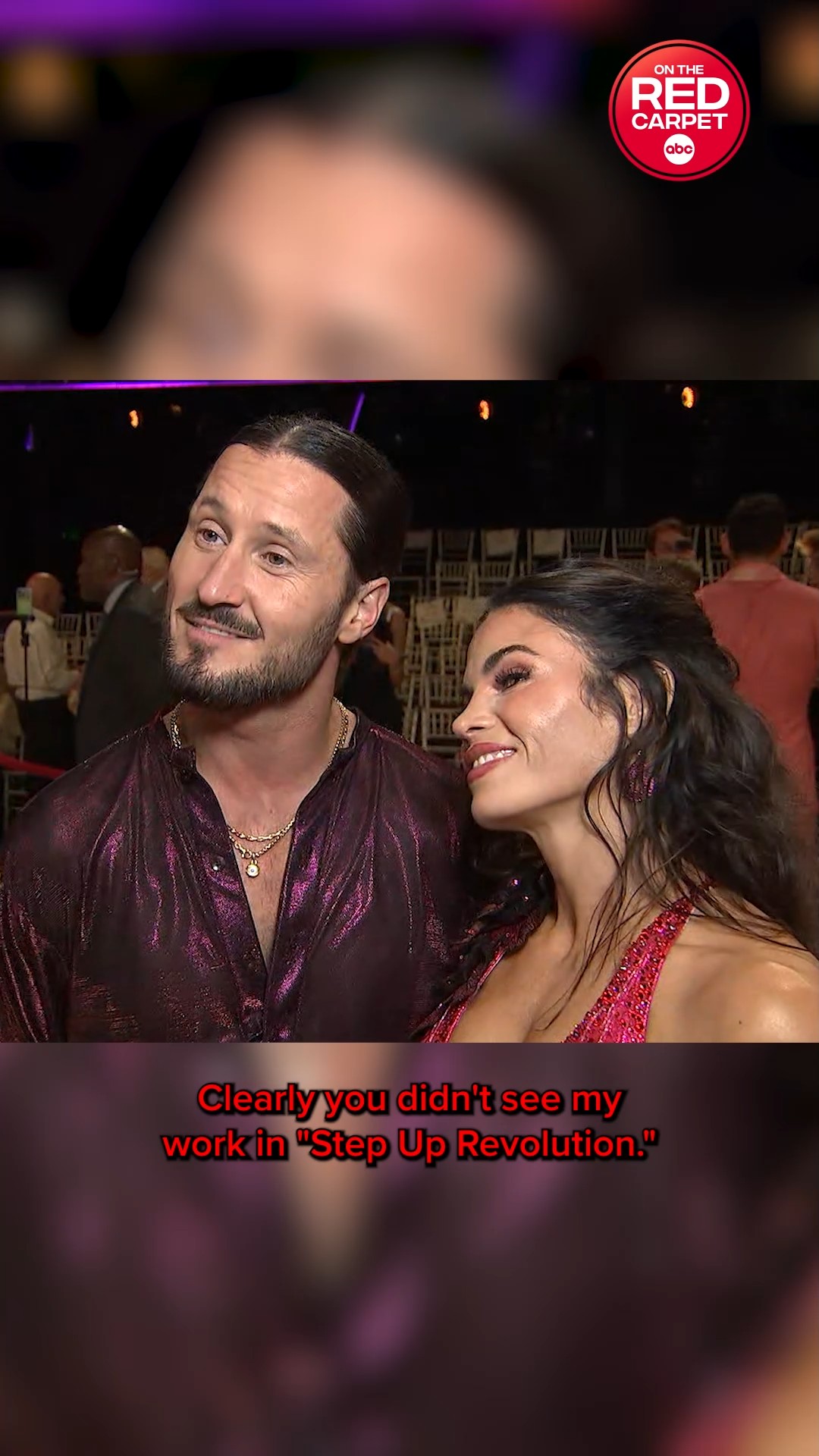 Jenna Dewan and Val Chmerkovskiy talk "Step Up" and "DWTS!"