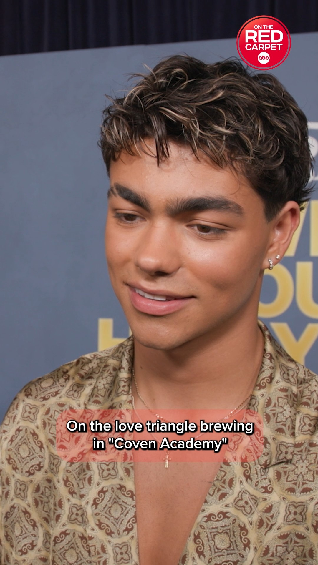 Malachi Barton talks 'love triangles' in upcoming Disney series