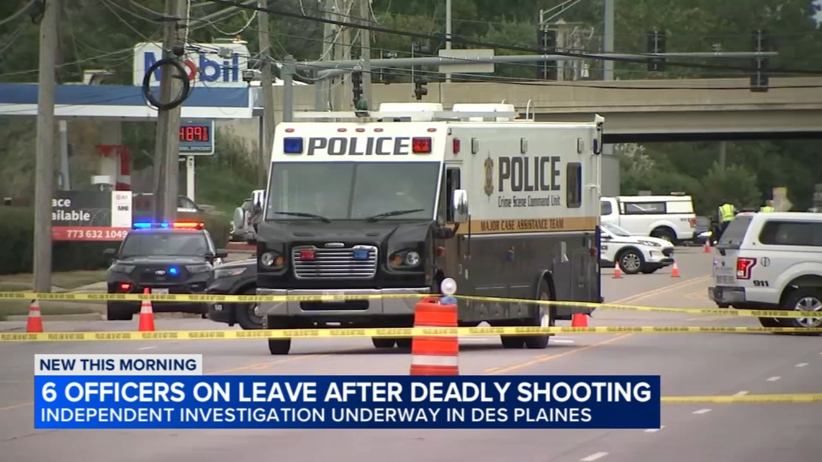 Coverage image for: Des Plaines shooting: 6 officers on paid administrative leave after Ayham Babidi shot, killed by cop