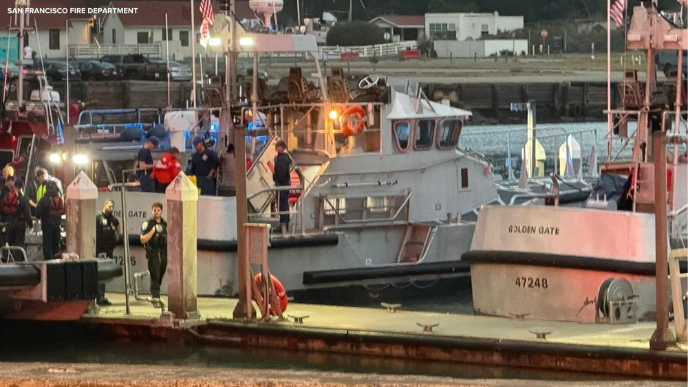 3 injured after fishing boat hits rocks near Golden Gate Bridge: SFFD