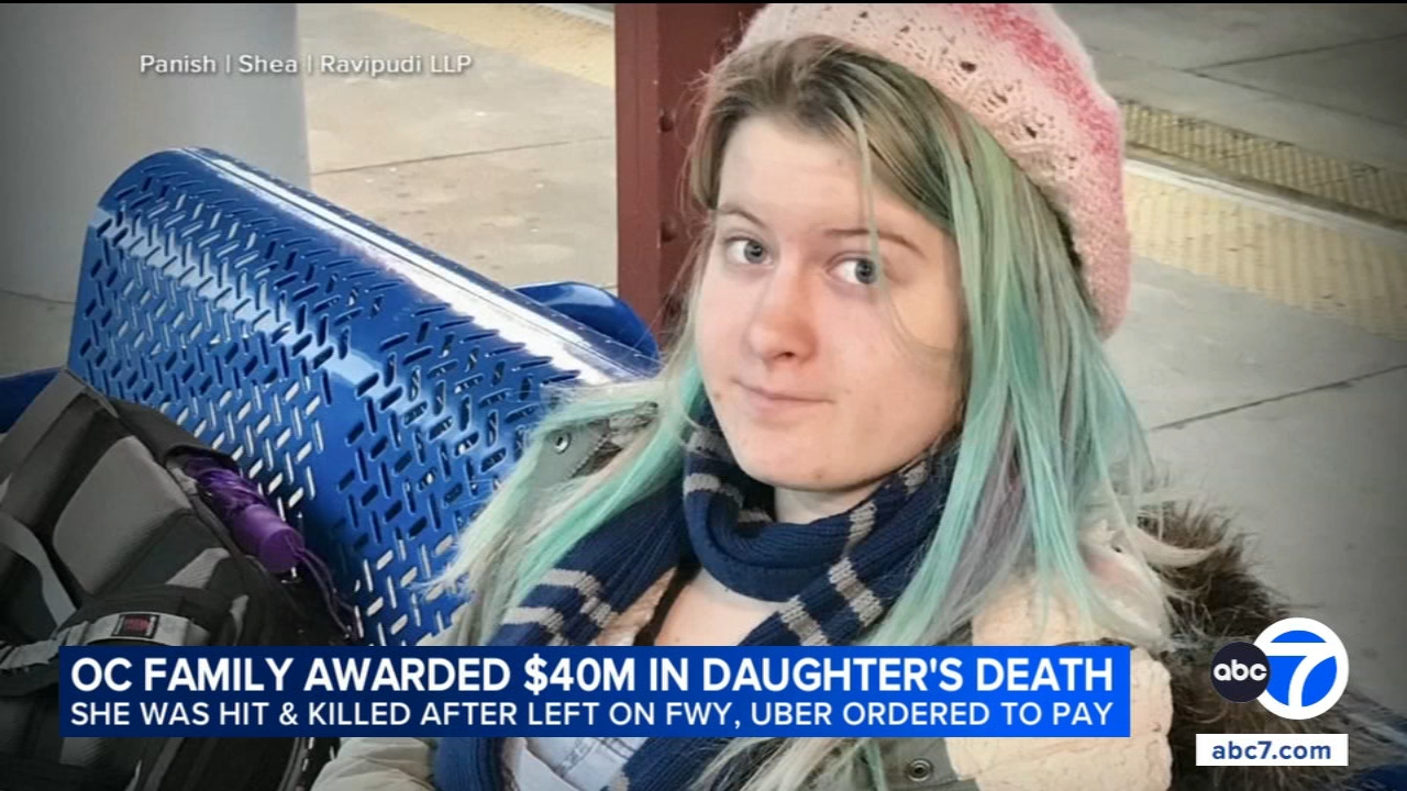 Uber ordered to pay $40M to parents of woman fatally struck after being left on OC freeway
