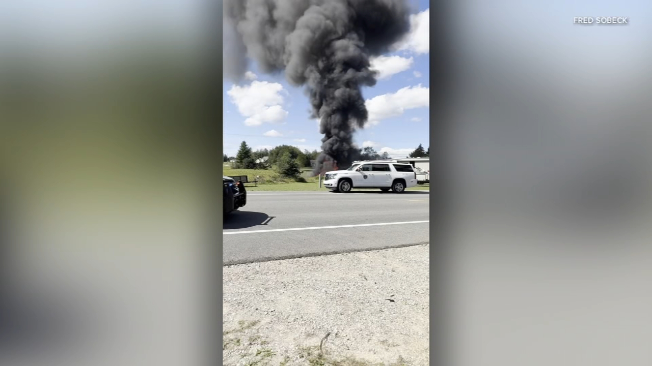 F-16 fighter jet crashes during training exercise in northern Michigan; pilot ejects safely