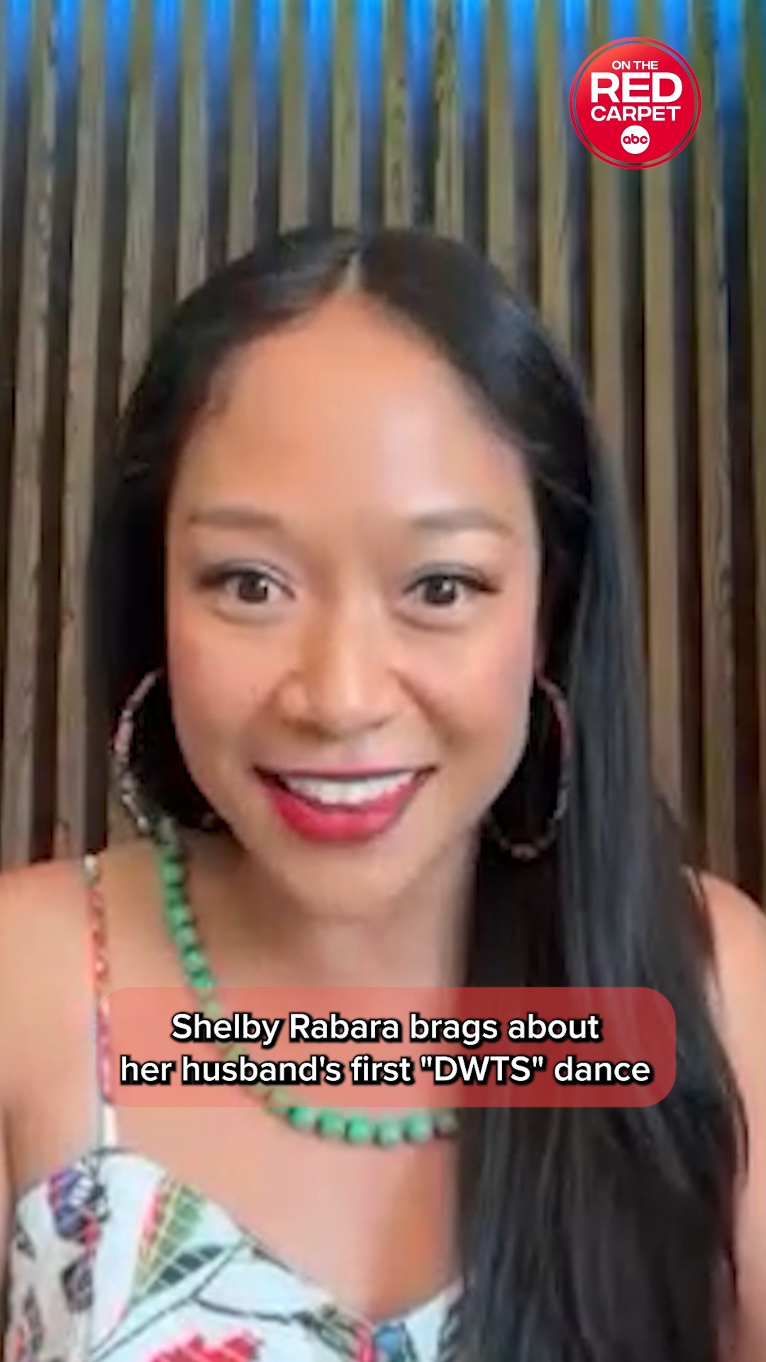 Shelby Rabara on her husband Harry Shum Jr.'s first dance on "DWTS"