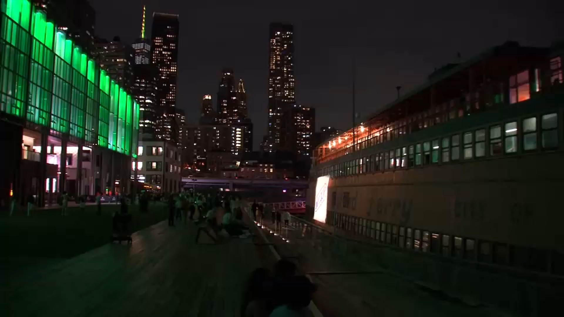 Colin Jost, Pete Davidson host free comedy show on their decommissioned Staten Island Ferry