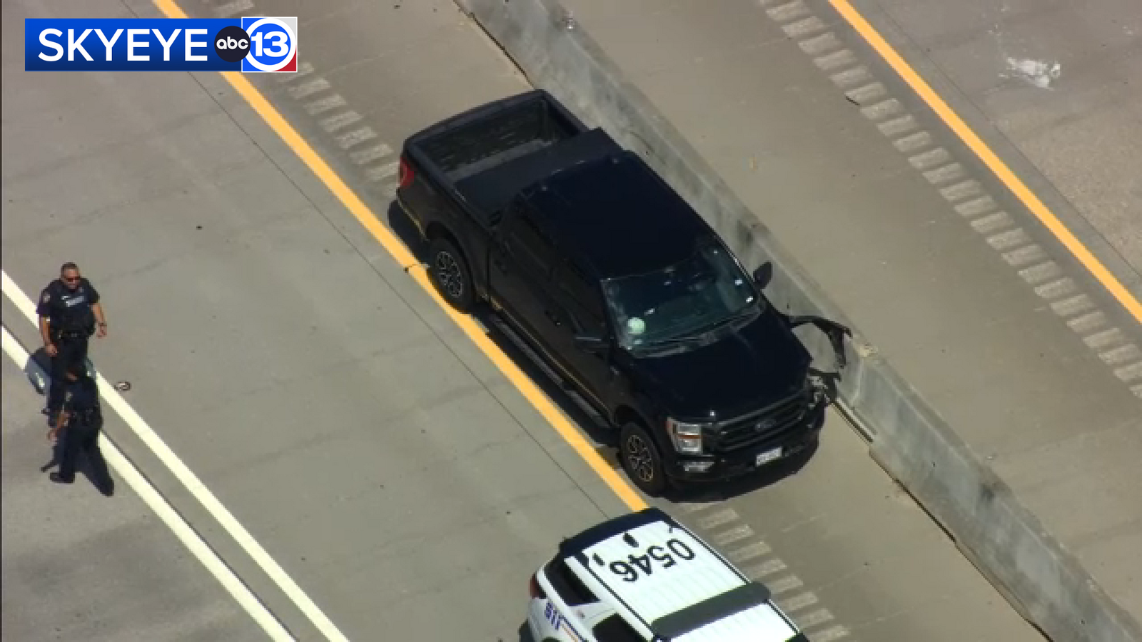 16-year-old dead after being hit while running across North Freeway, HCSO says
      