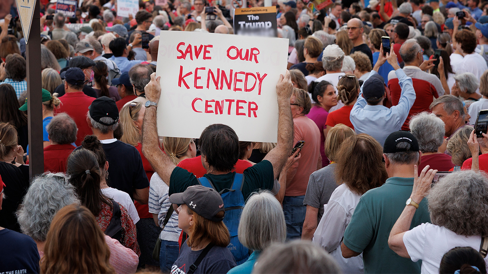 Protesters plan to form human chain around Kennedy Center amid Trump's threats to demolish it
      