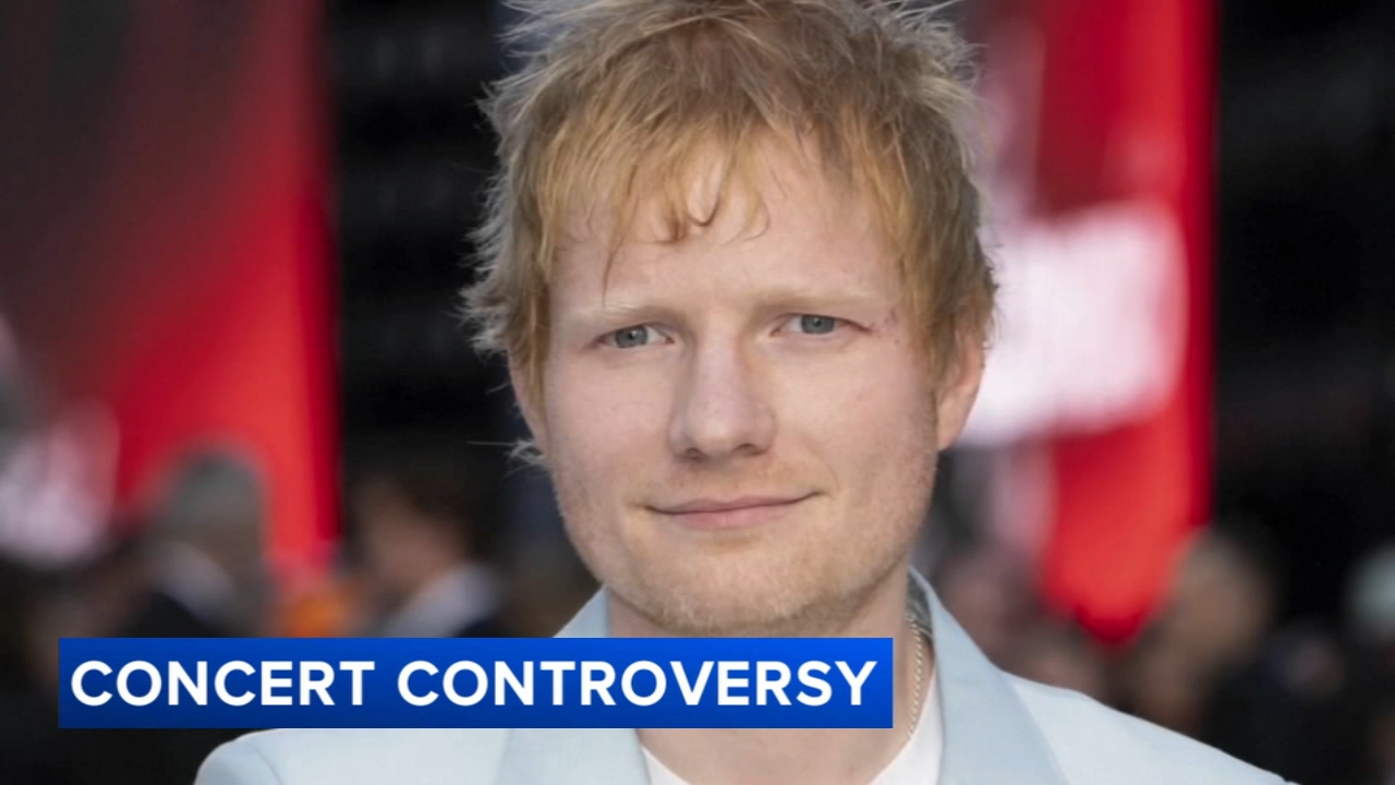 Fans frustrated as opening acts pulled from Ed Sheeran tour amid controversy - 6abc Philadelphia