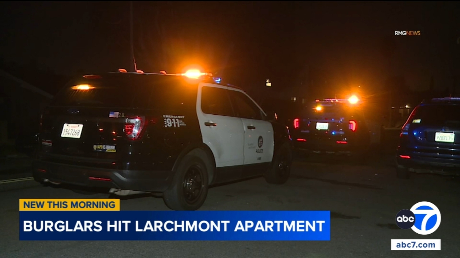 Burglars break into Los Angeles apartment while resident is inside; Van Nuys home also hit Burglars break into Los Angeles apartment while resident is inside; Van Nuys home also hit