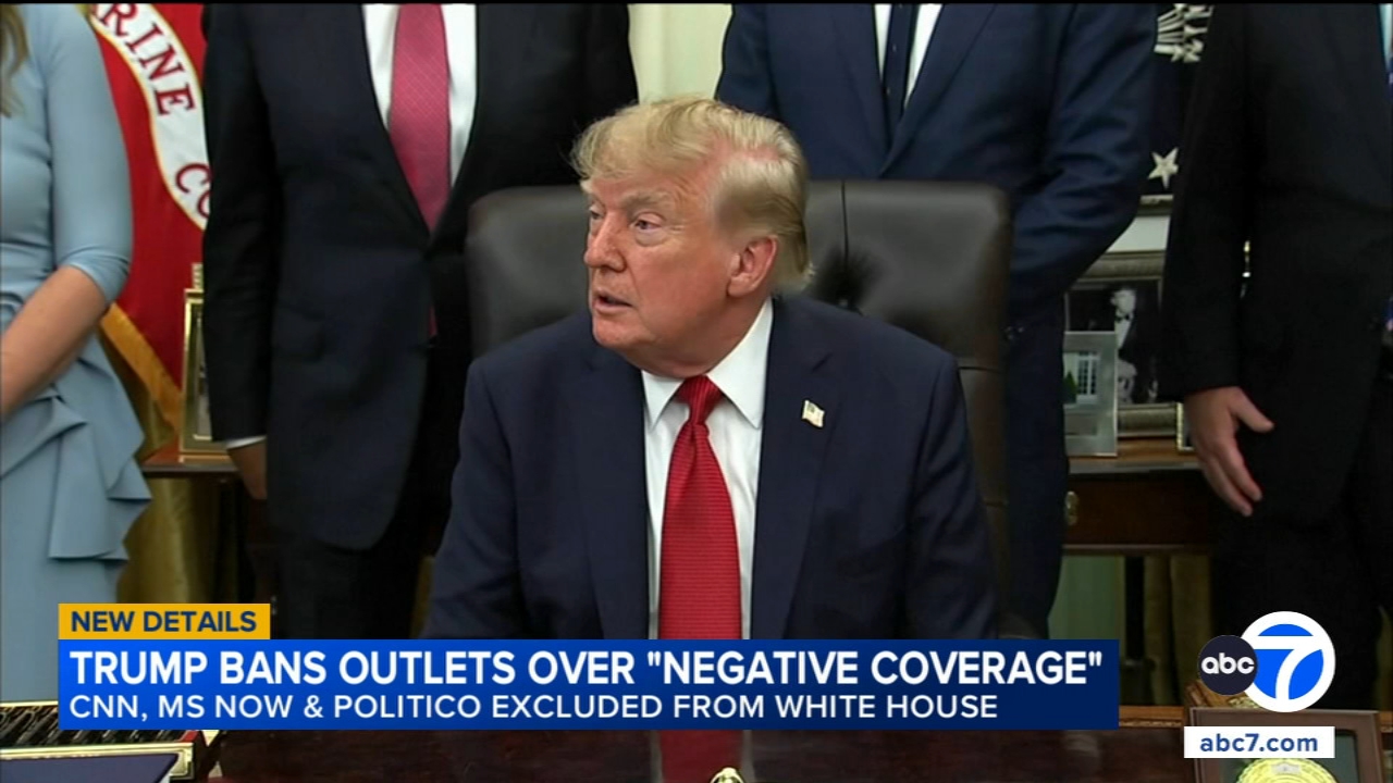 MS NOW, CNN, Politico say their reporters denied access to White House