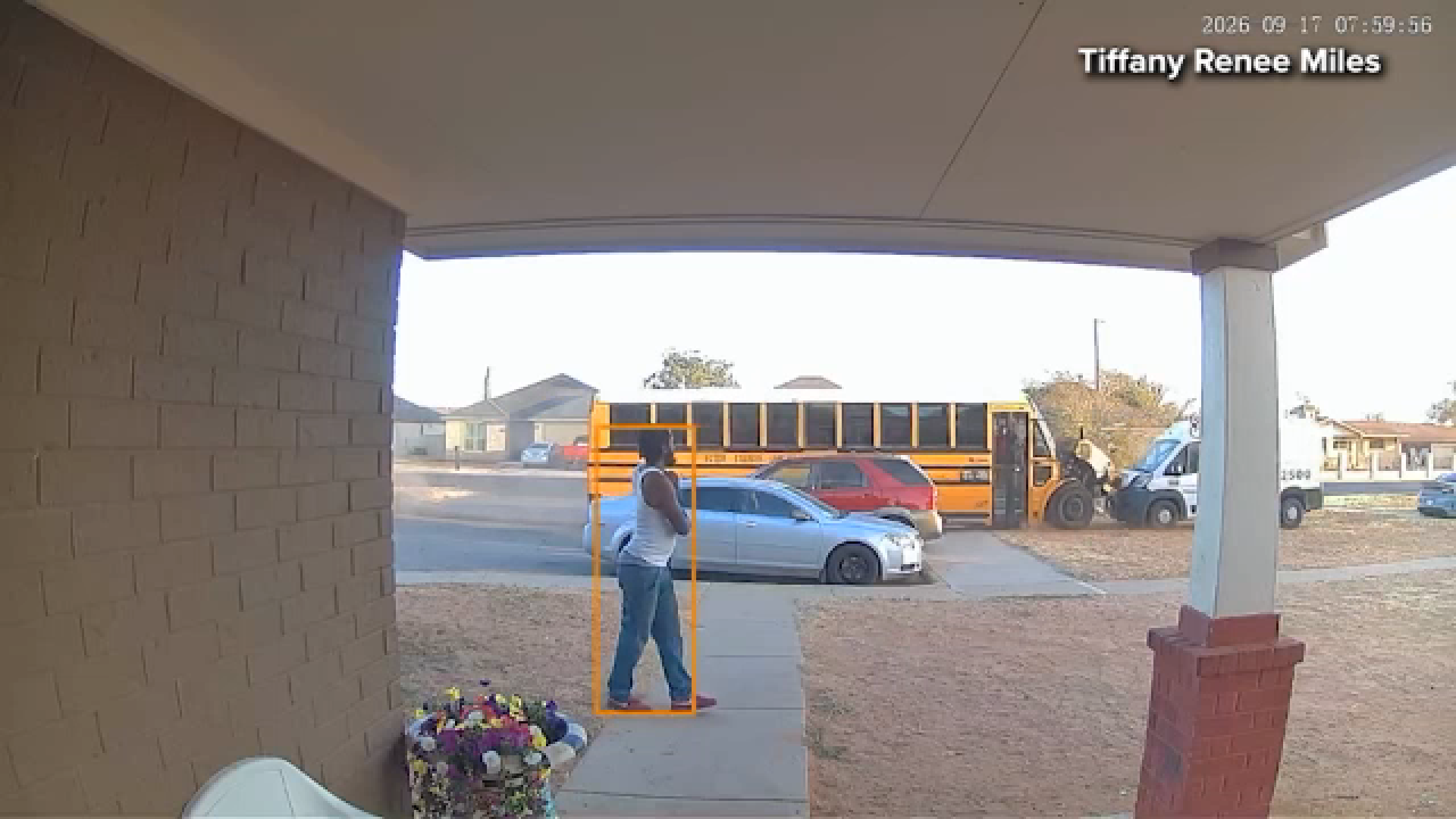 School bus carrying 14 students crashes into multiple vehicles in Odessa, video shows
