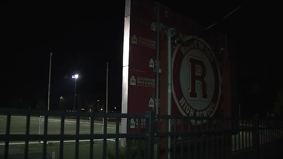 Ridgewood High School reopens repaired football field after flood damage