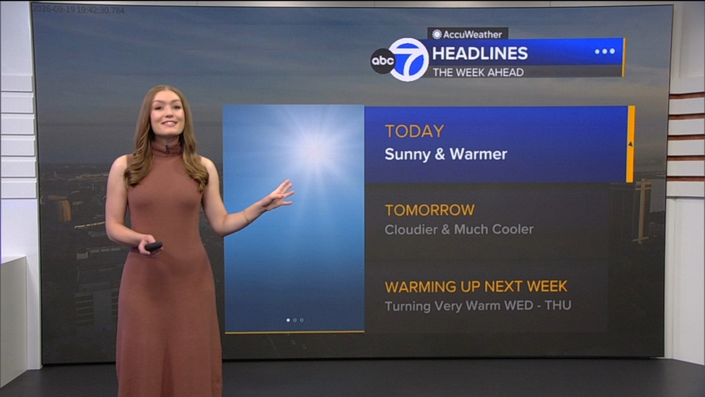 AccuWeather Forecast: Cloudier, much cooler tomorrow
