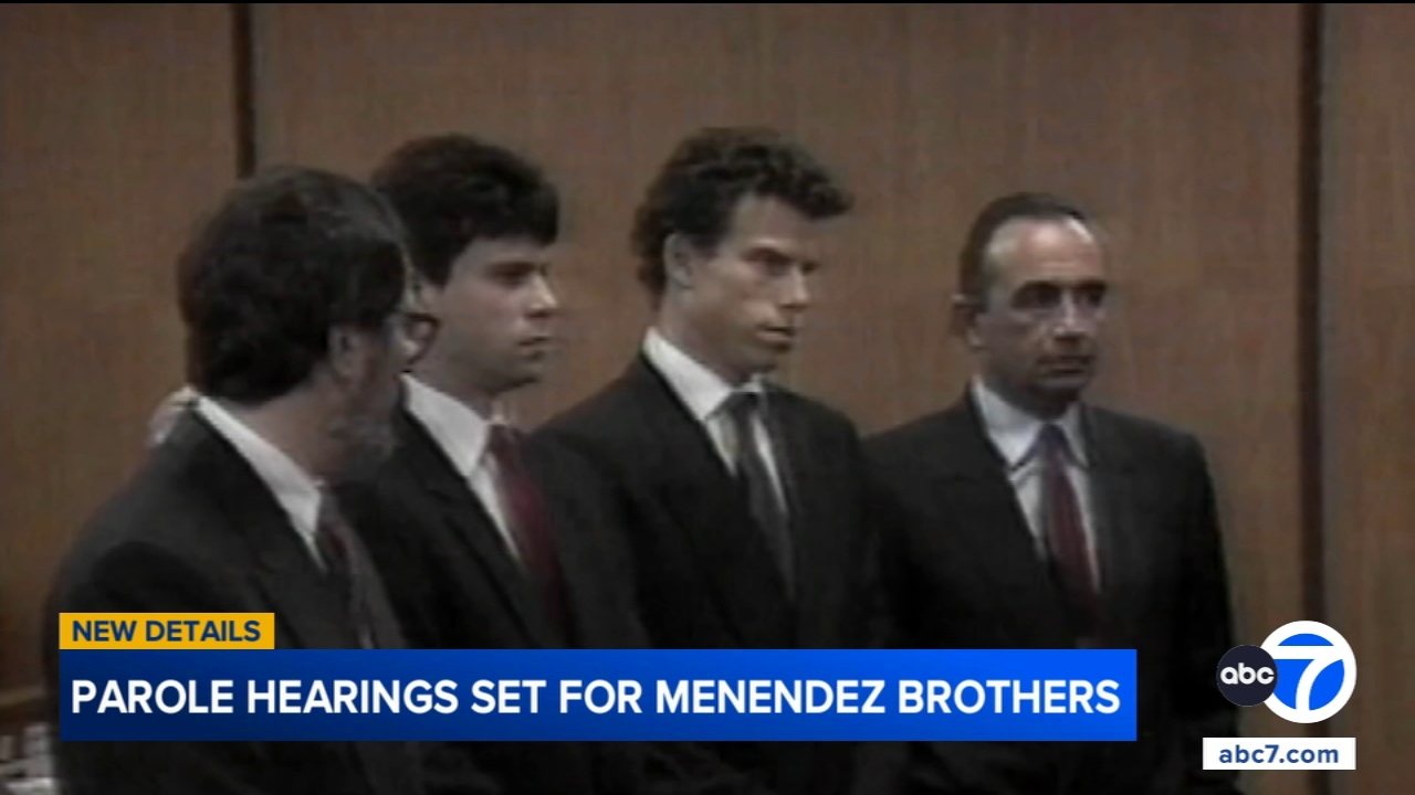 Parole hearings for Menendez brothers set for early 2027