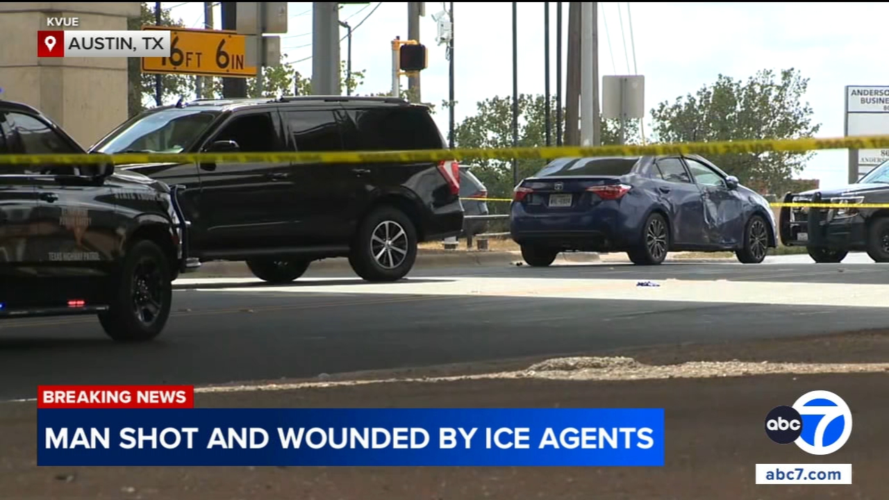 ICE agent shoots and wounds man in Austin, Texas, officials say