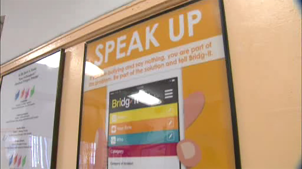 Bridg-it app uses technology to prevent bullying