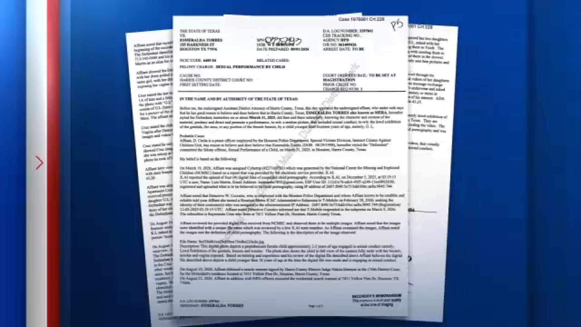 Houston woman accused of sending images and videos of underage girls for money, court documents show