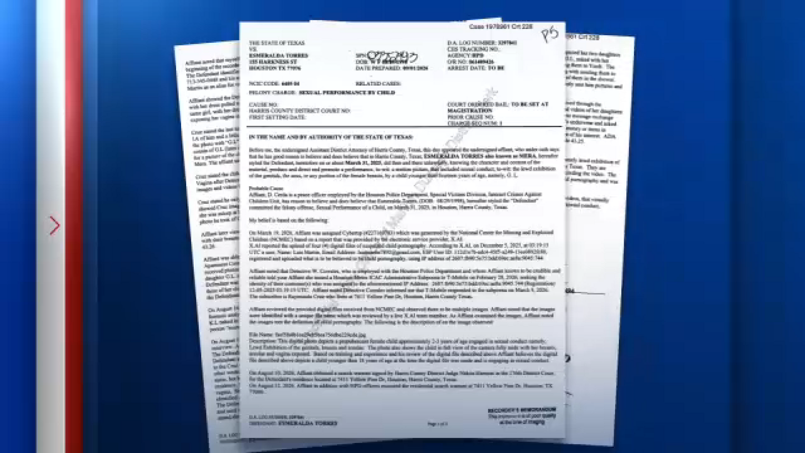Houston woman accused of sending images and videos of underage girls for money, court documents show
      