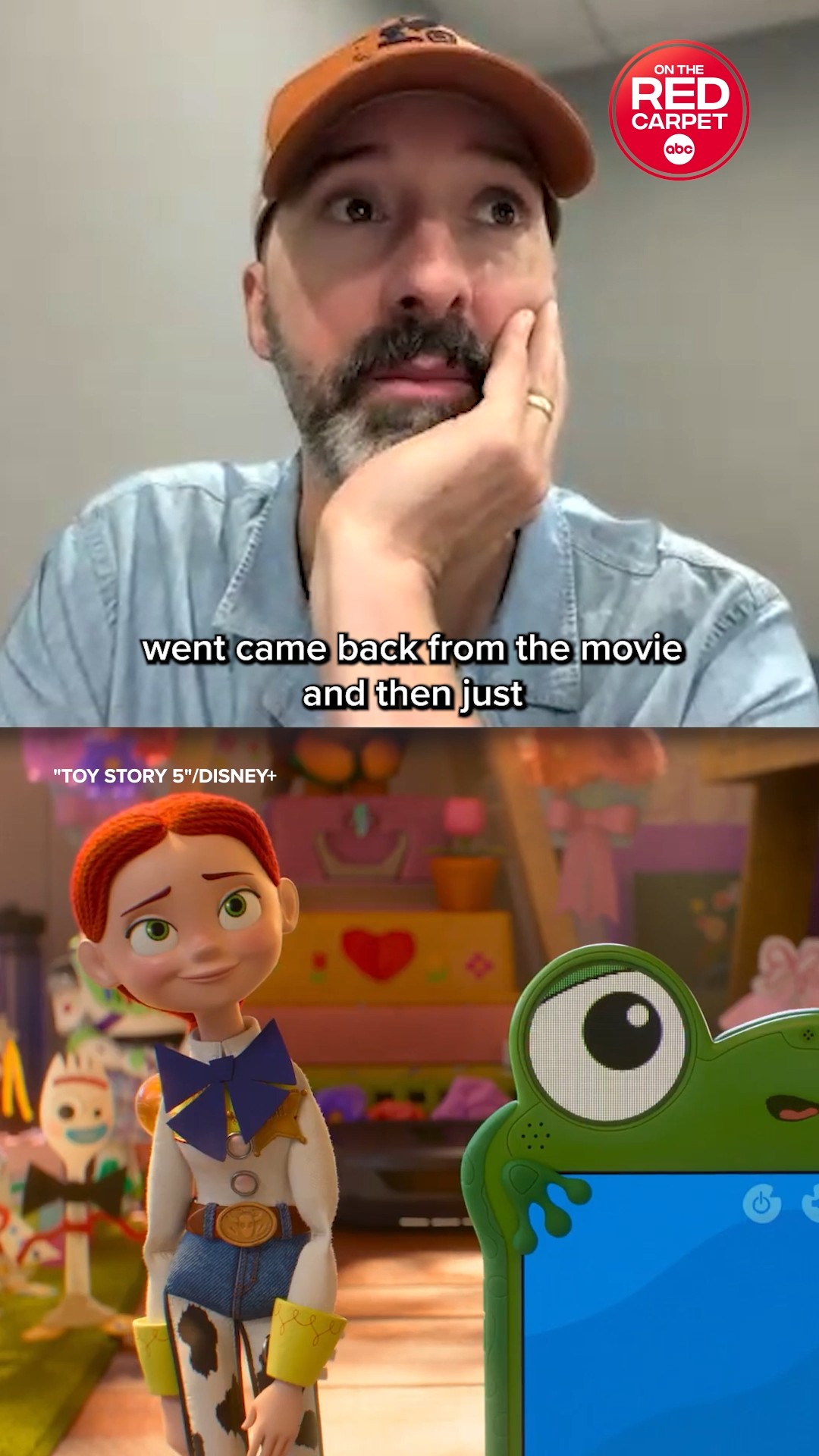 Tony Hale reflects on the success of "Toy Story 5"