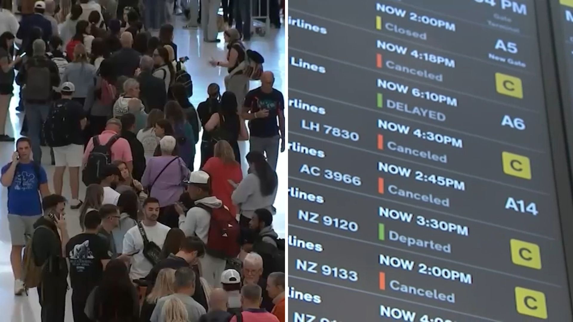 Newark Airport flights resuming with delays after telecom lines repaired: Duffy