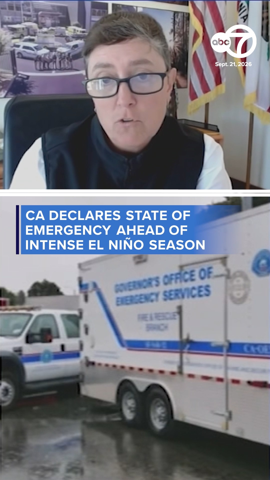 CA declares state of emergency ahead of intense el Niño season