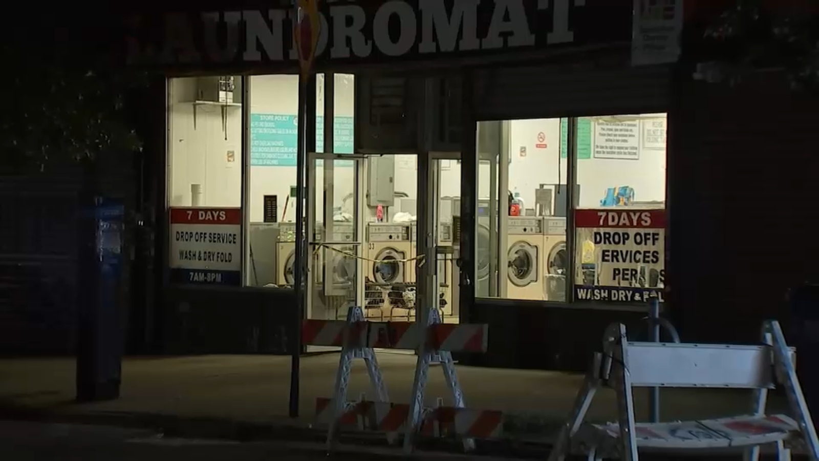 Double shooting in Bronx laundromat leaves woman, 17-year-old boy injured