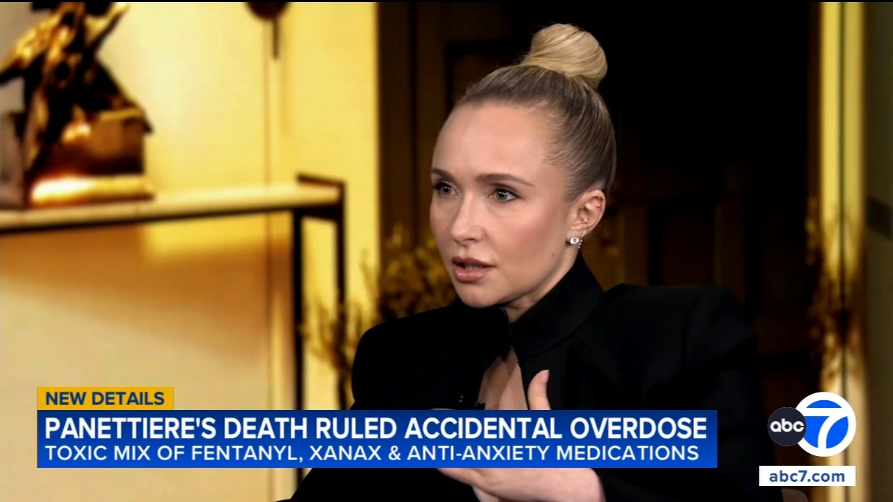 Hayden Panettiere's death ruled accidental from drugs, including fentanyl: Coroner