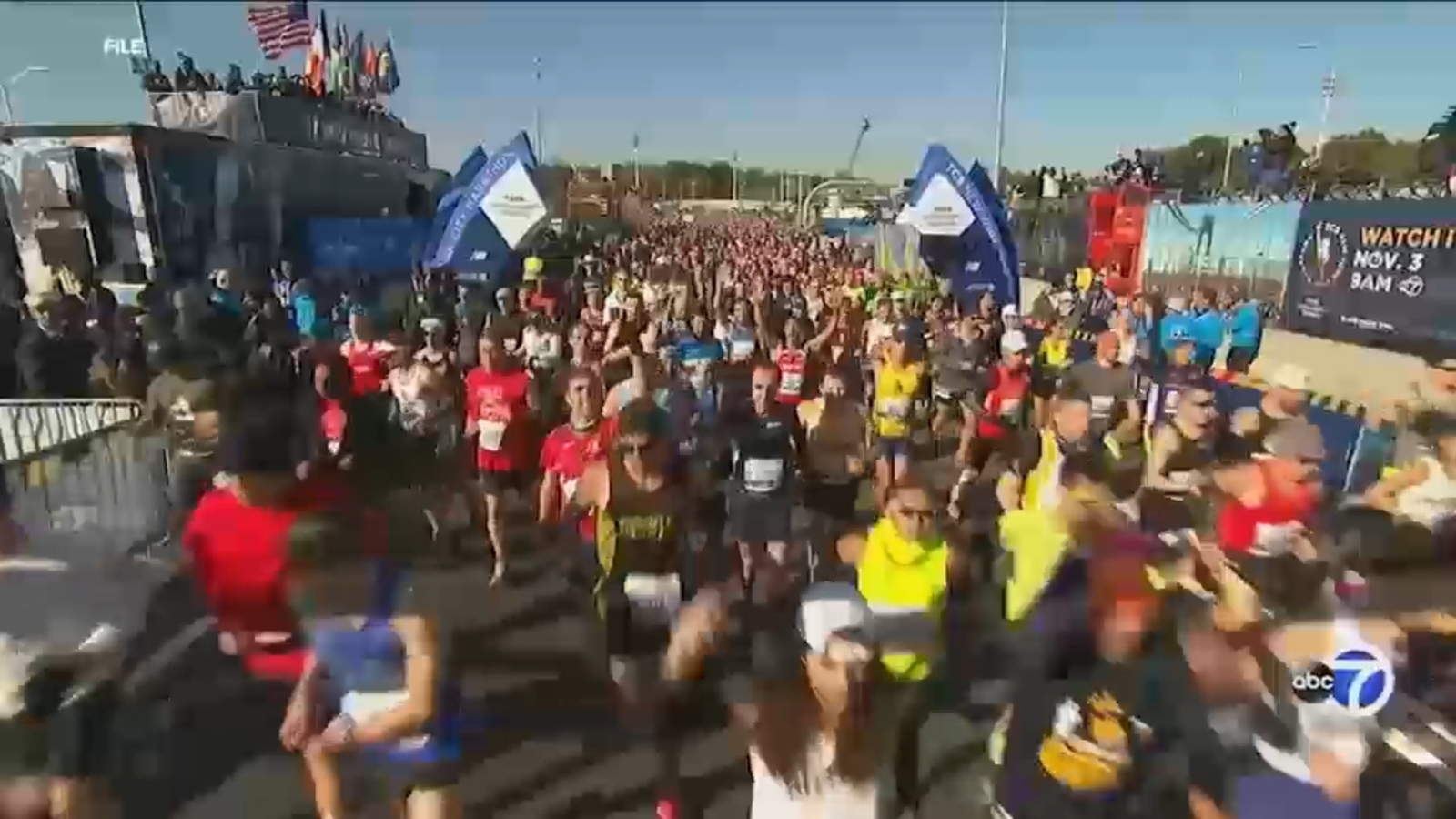Changes made to route for 2026 TCS New York City Marathon