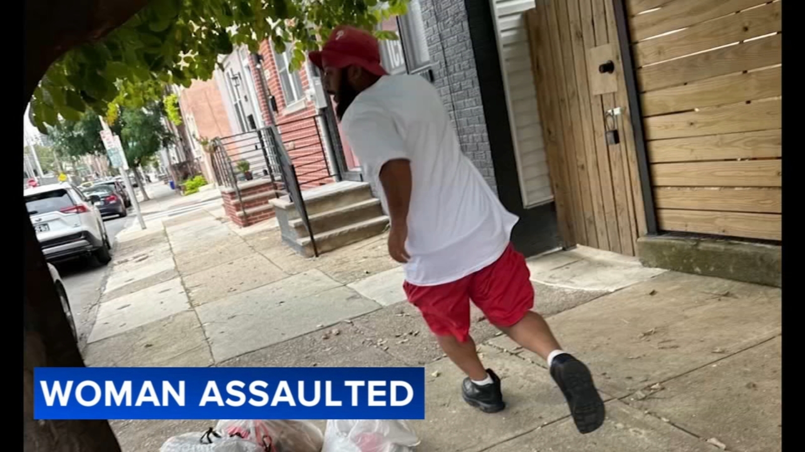 Woman wielding bike helmet stops assault in the Point Breeze section of Philadelphia