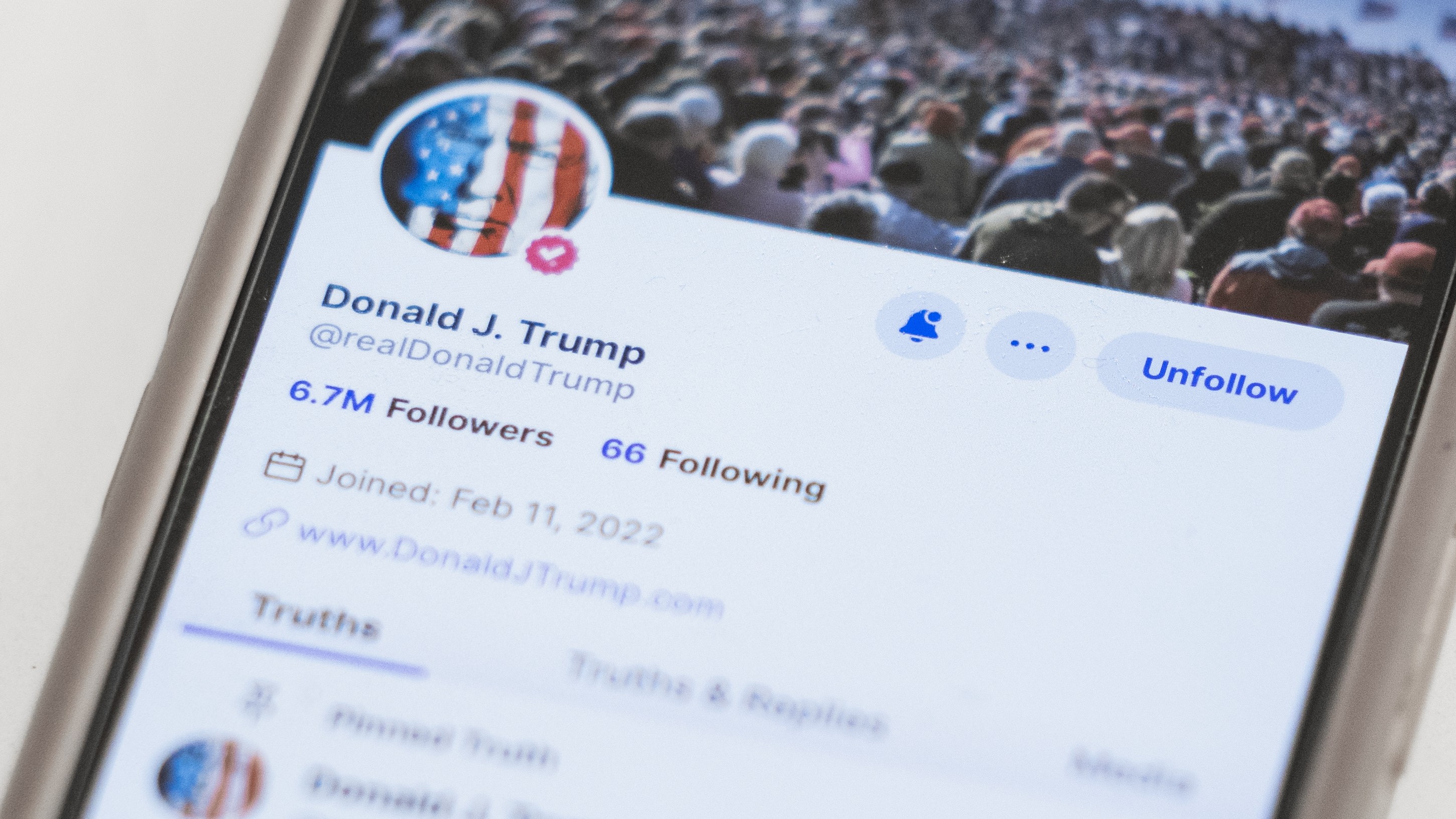 SF sues over Trump's Truth Social early-access feature