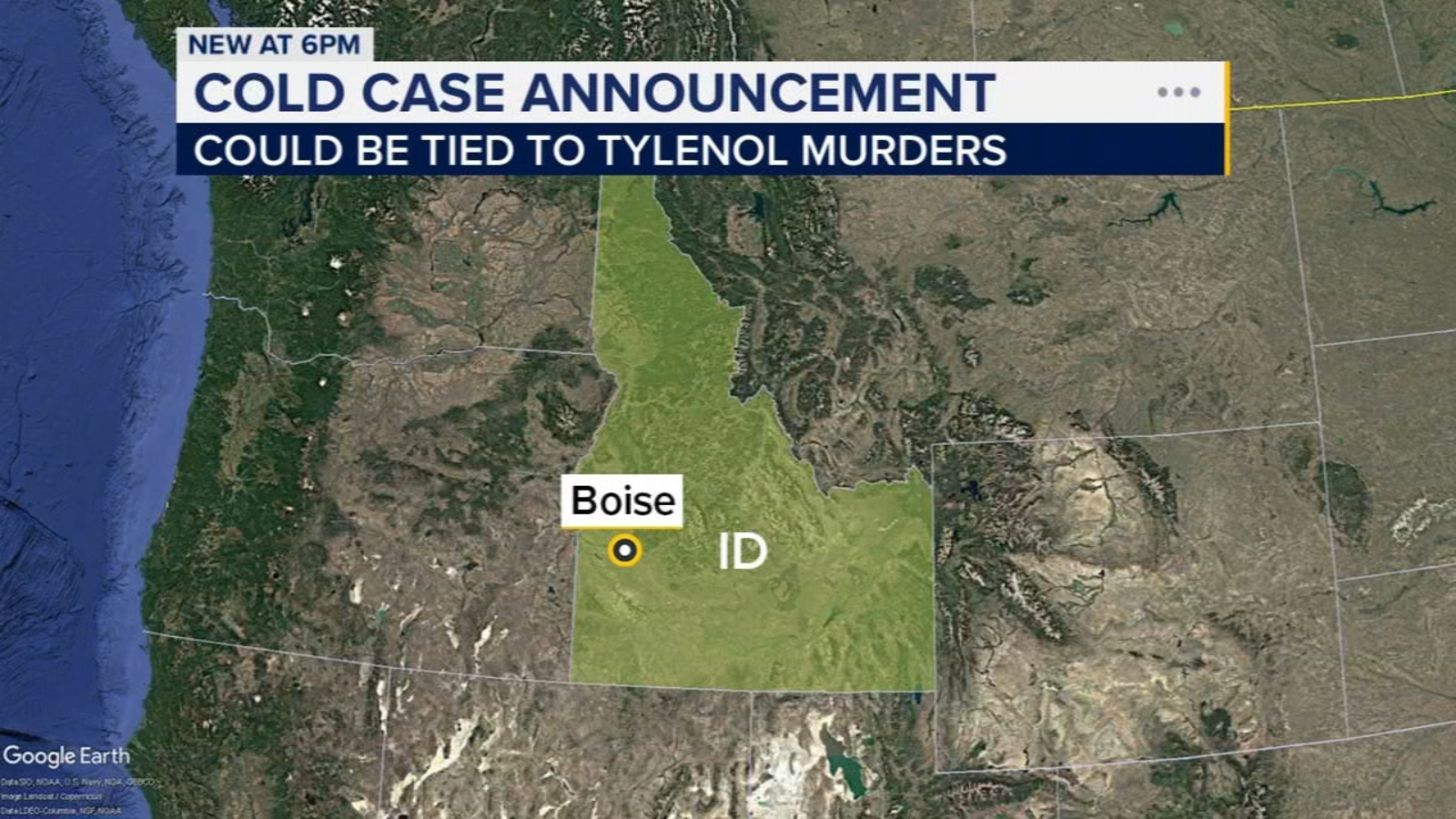 Idaho cold case announcement Wednesday could include possible tie to Chicago-area Tylenol murders
      