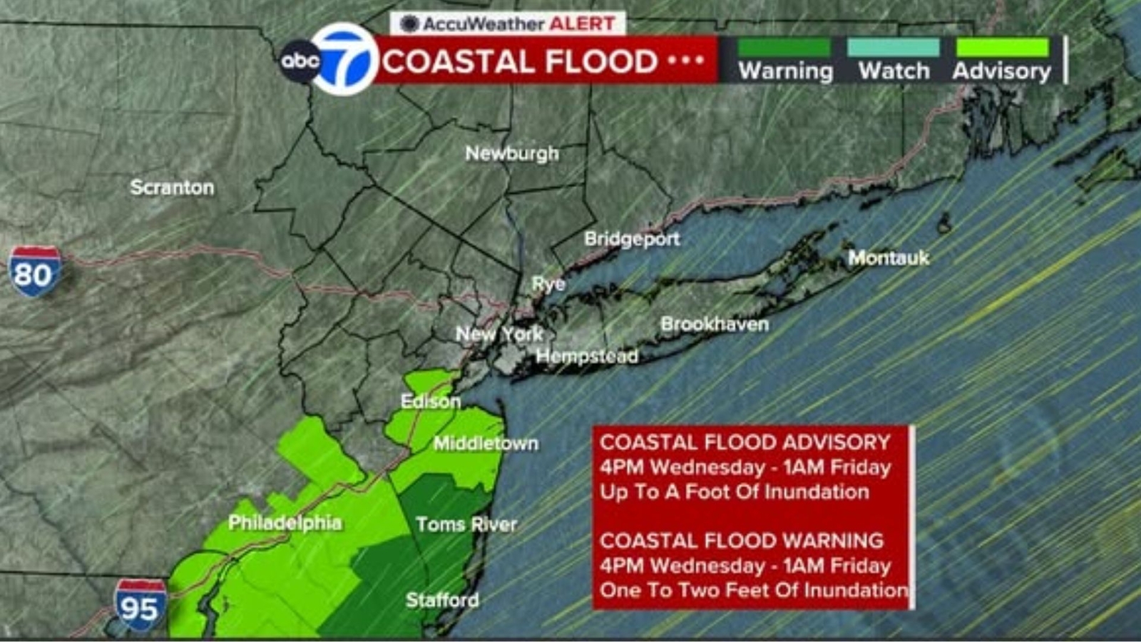 Jersey Shore faces days of coastal flooding, beach erosion and dangerous surf from nor'easter