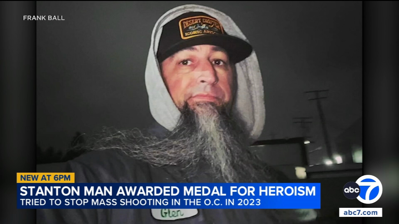 Stanton man who died confronting mass shooter awarded medal for heroism