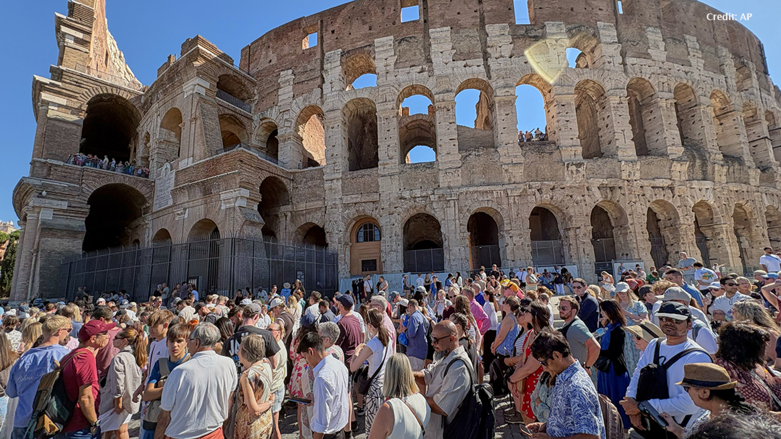 Roman Colosseum closed for day after worker falls to death