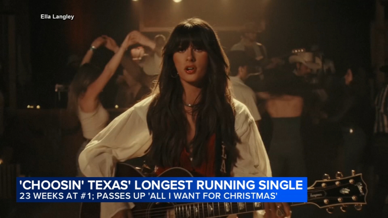 How Ella Langley's 'Choosin' Texas' became the longest-running No. 1 hit of all time