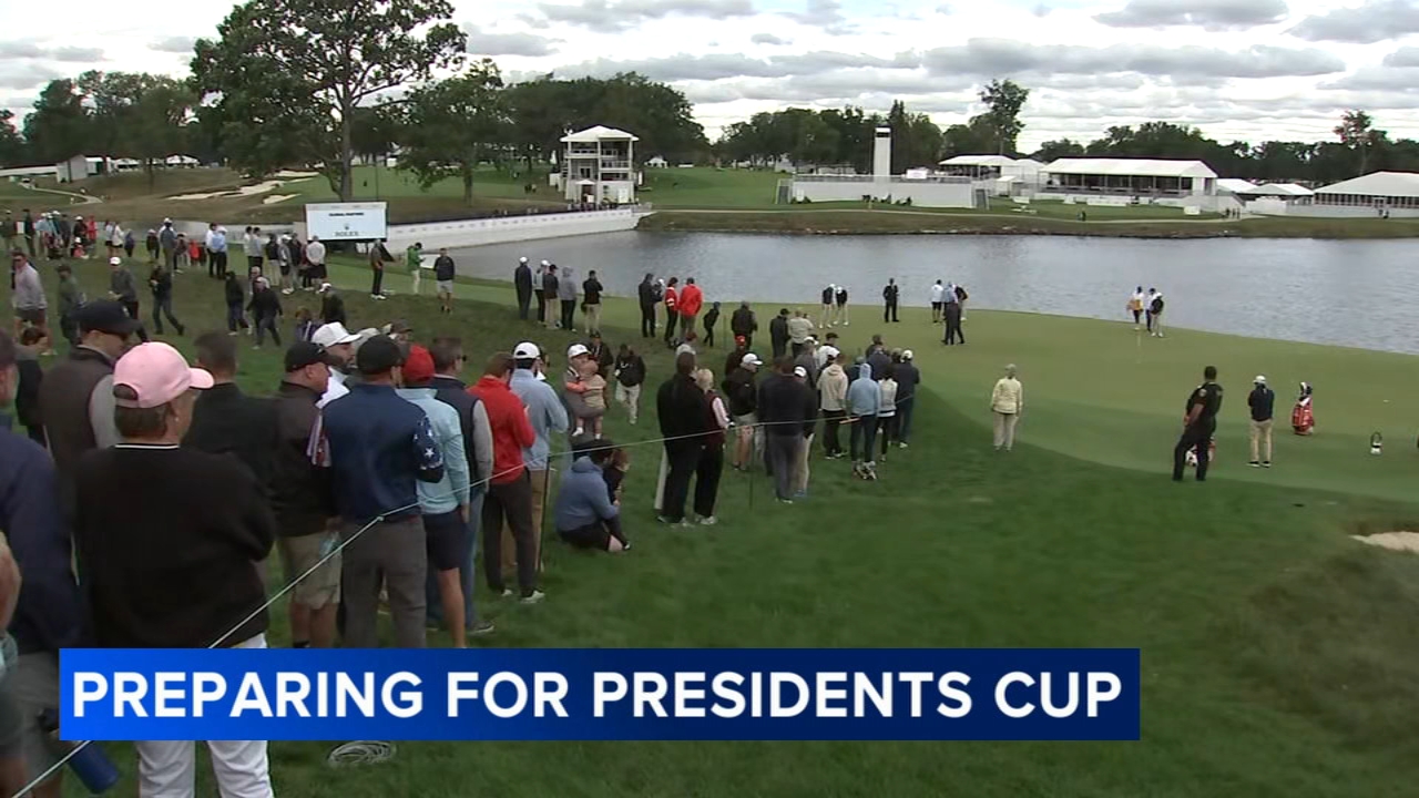abc7chicago.com - Tracy Butler - Final preparations underway at Medinah Country Club as Presidents Cup 2026 fans navigate transportation, parking, event logistics