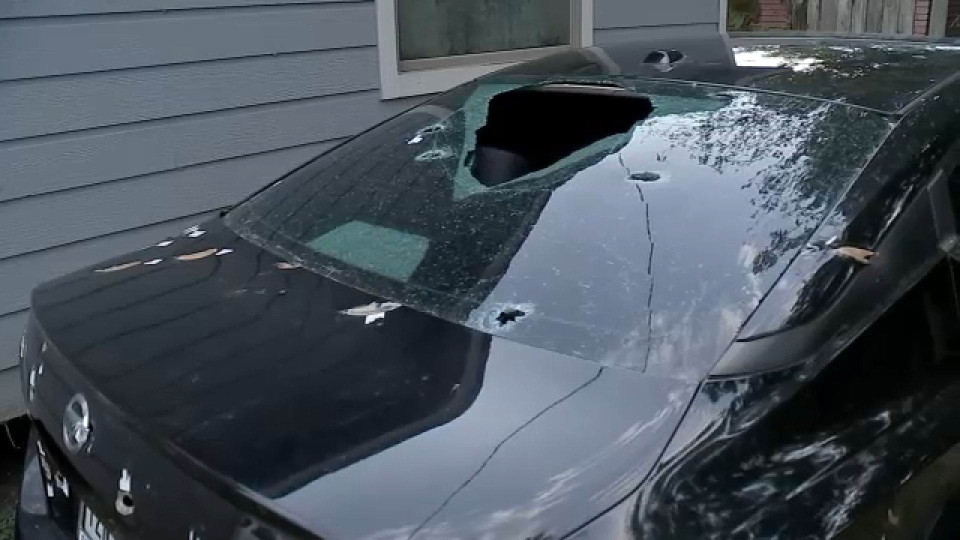 UH student's car caught in police gunfire at Highland Village, City initially says they won't pay