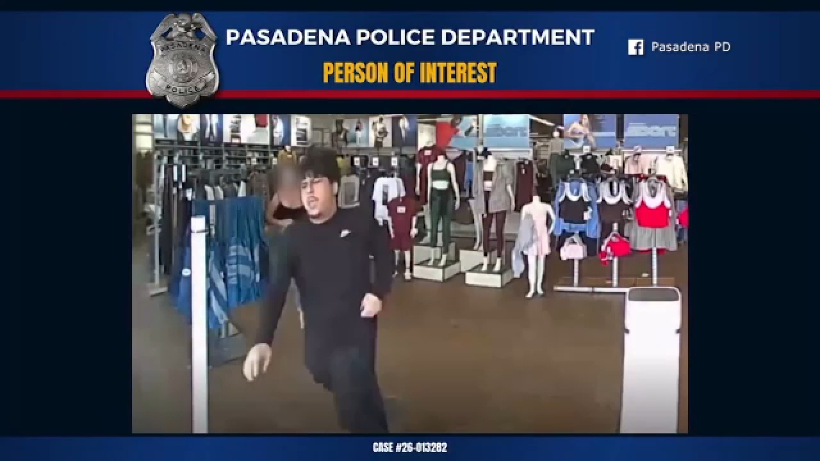 Suspect caught running out of Old Navy after allegedly filming woman undressing,...