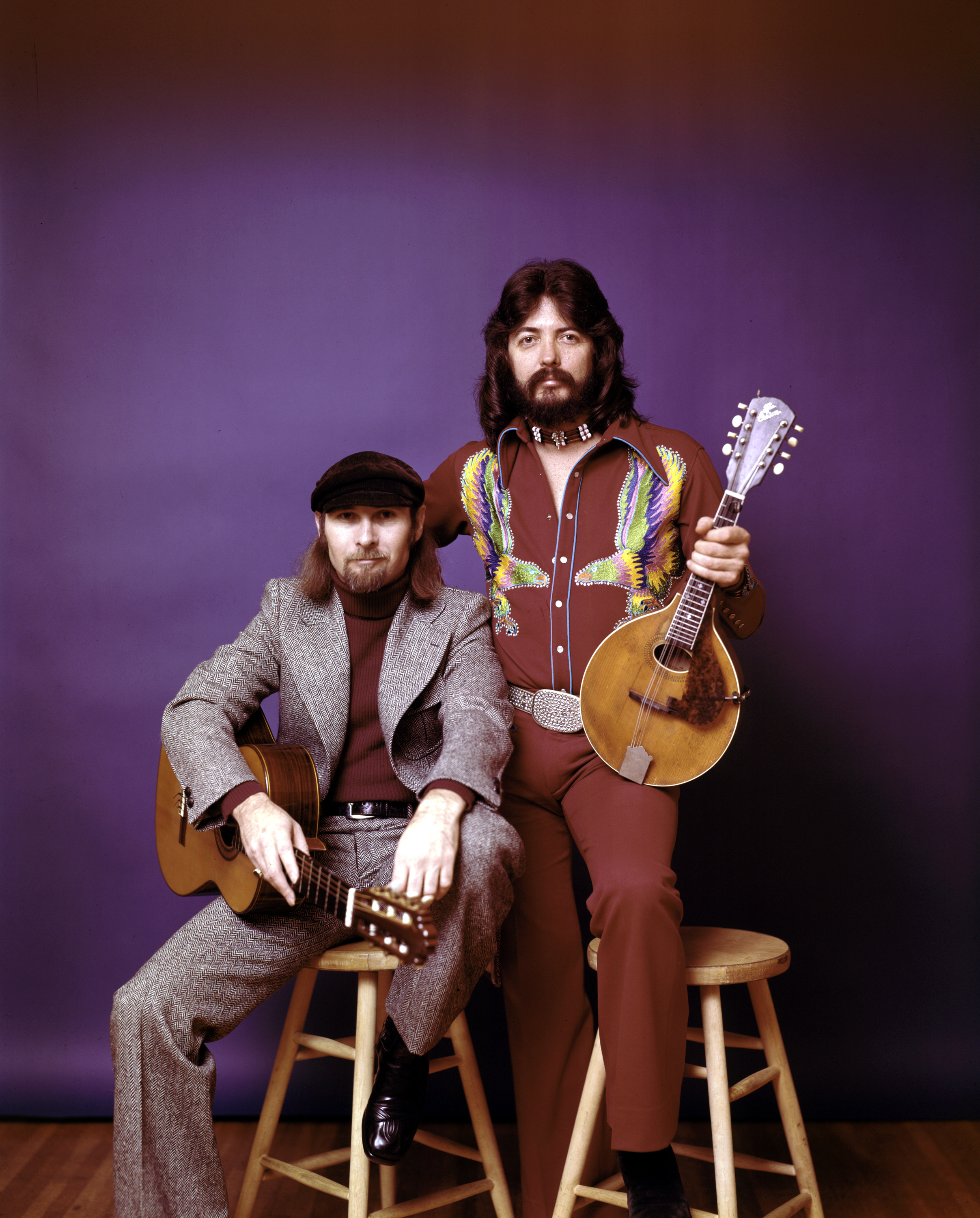 Dash Crofts (right) was one half of the 1970s soft rock duo Seals & Crofts. He was 97. Jim Seals (right) died in 2022.