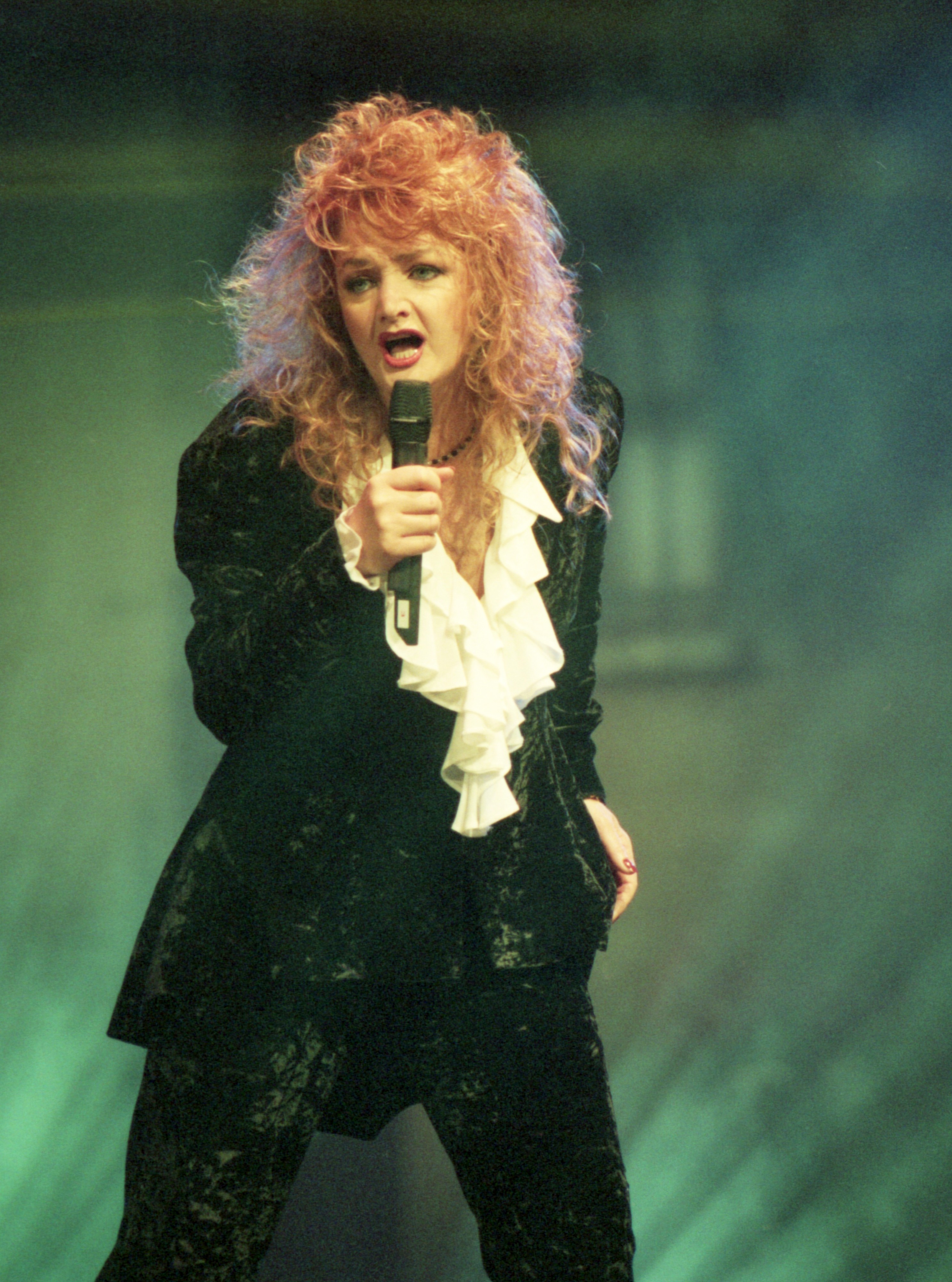 Bonnie Tyler was a Grammy-nominated Welsh pop star best known for singing the chart-topping power ballad "Total Eclipse of the Heart" in 1983. She was 75.