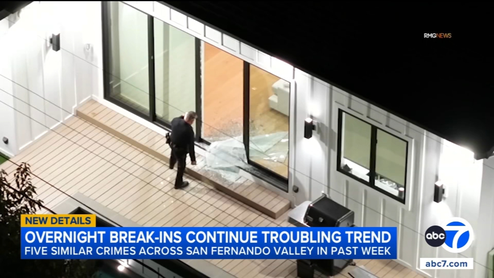 2 more San Fernando Valley homes broken into overnight, continuing troubling trend