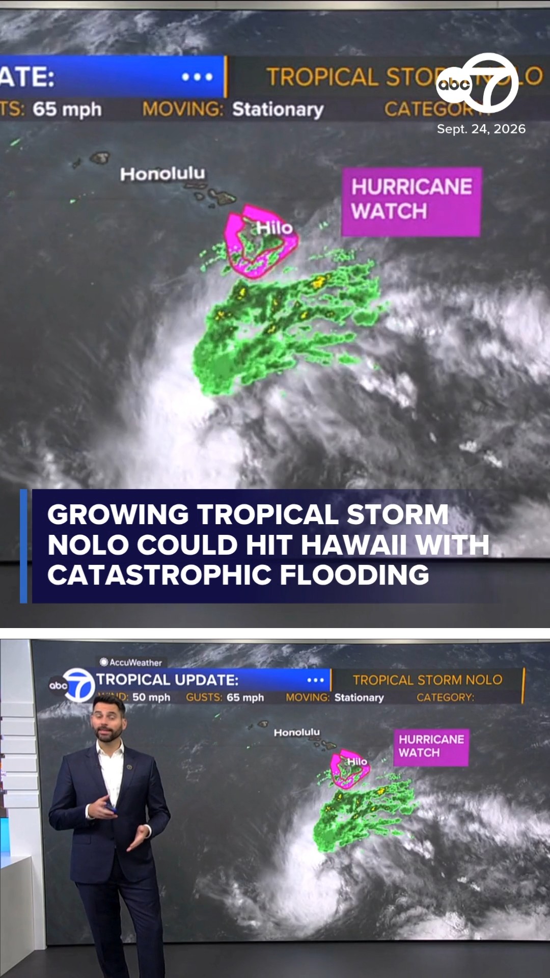 Tropical Storm Nolo could hit Hawaii with catastrophic flooding