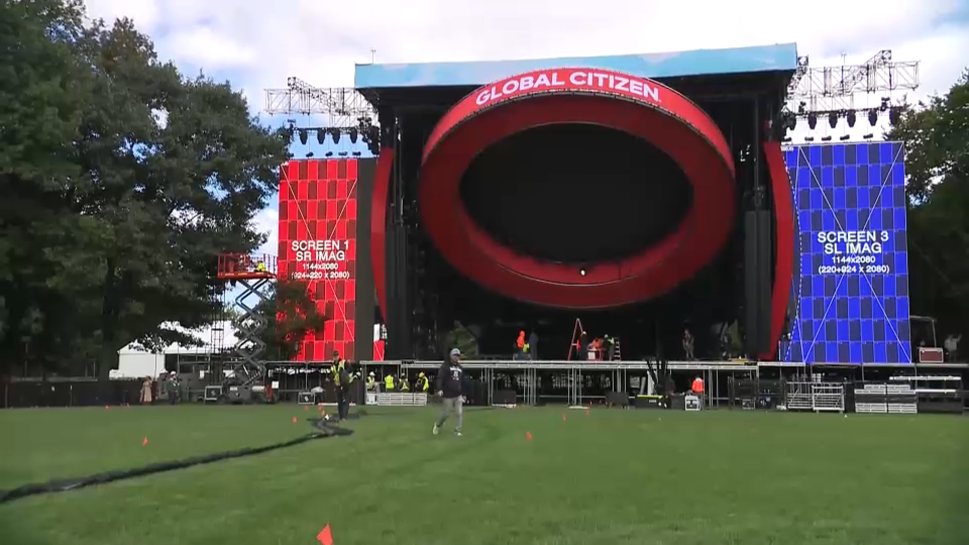 Nor'easter raises concerns for Global Citizen Festival this weekend