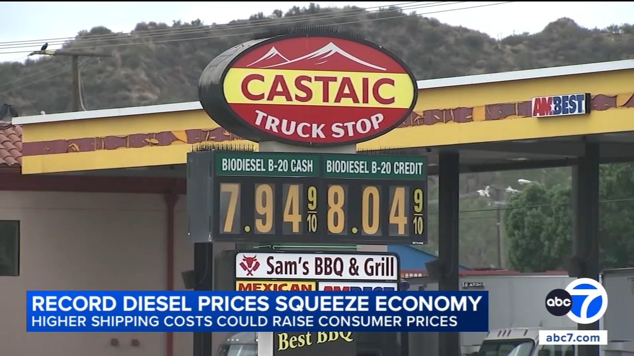 Average gas price in LA County approaches all-time record high