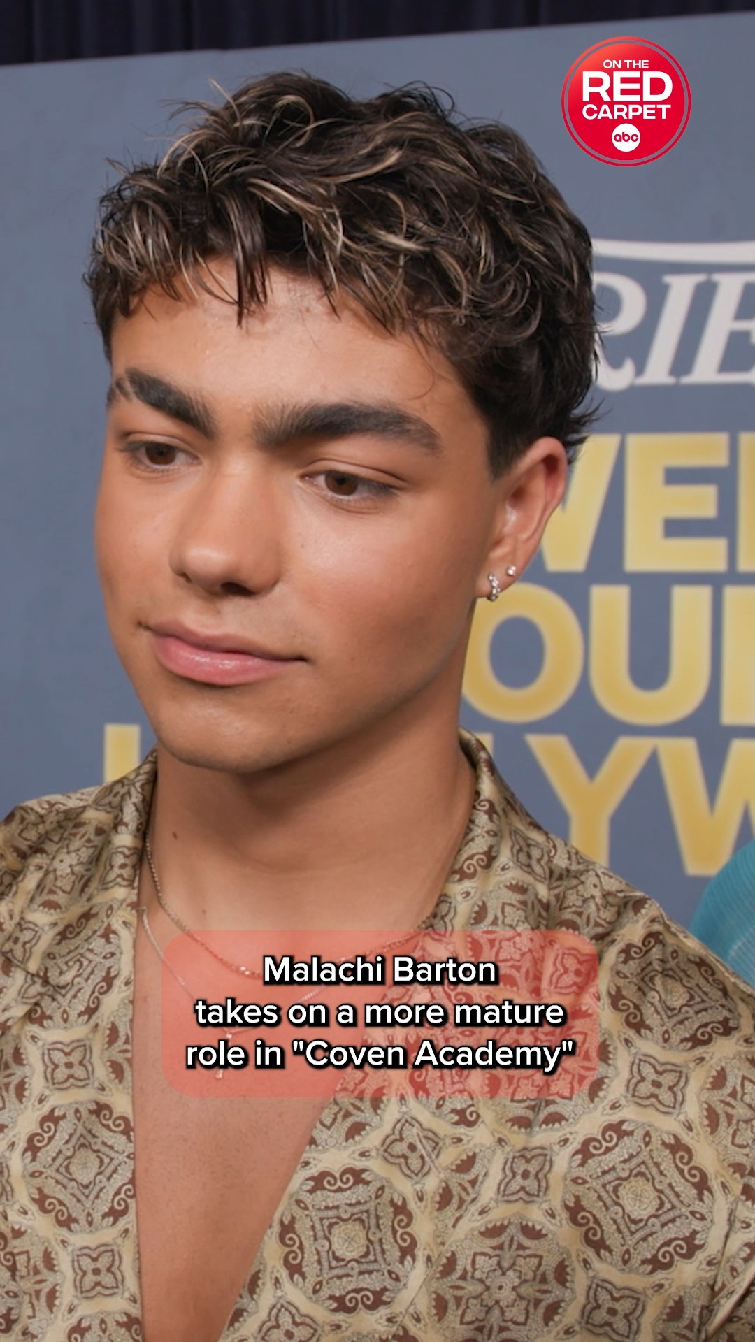 Malachi Barton steps into a 'darker' role in 'Coven Academy'