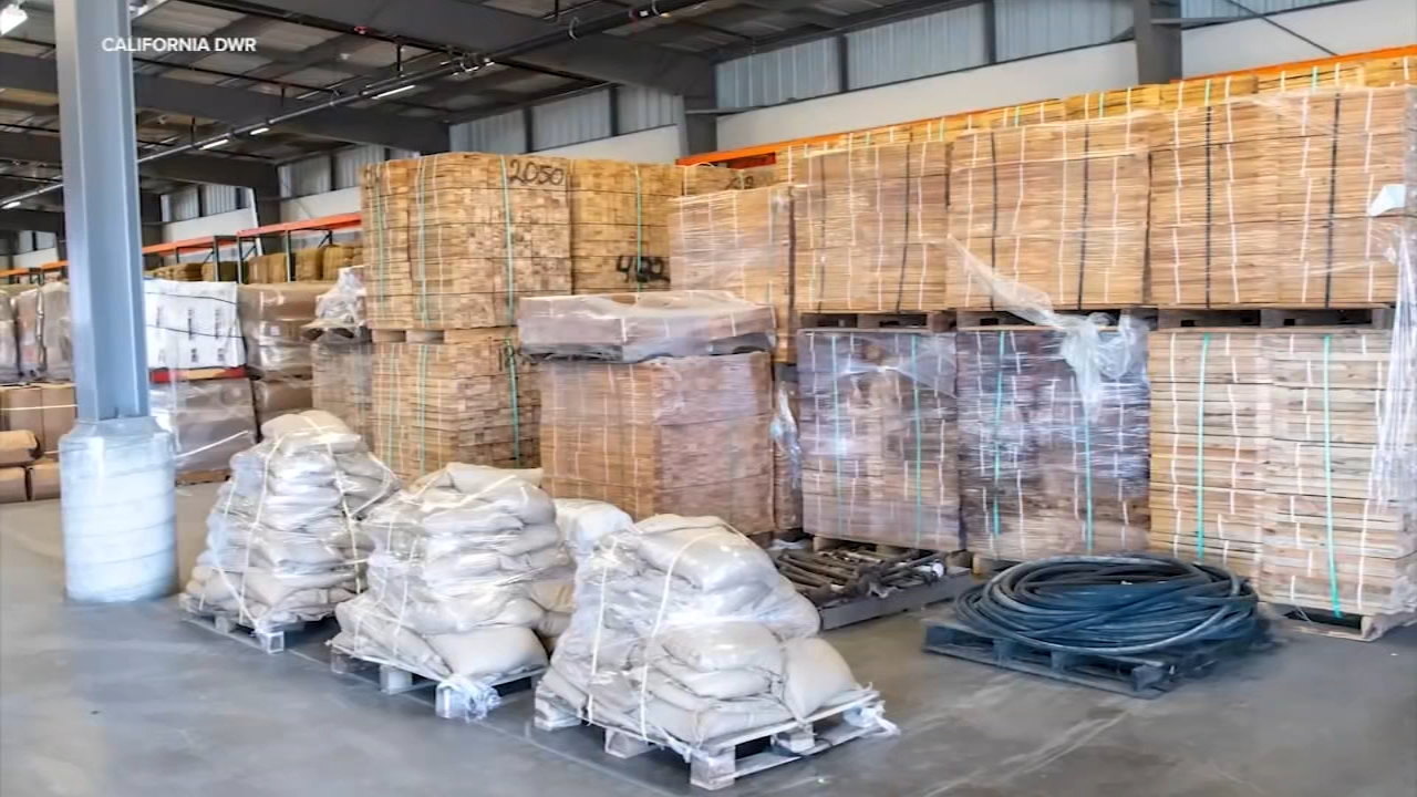 Flood supplies arrive in North Bay as officials prepare for El Niño