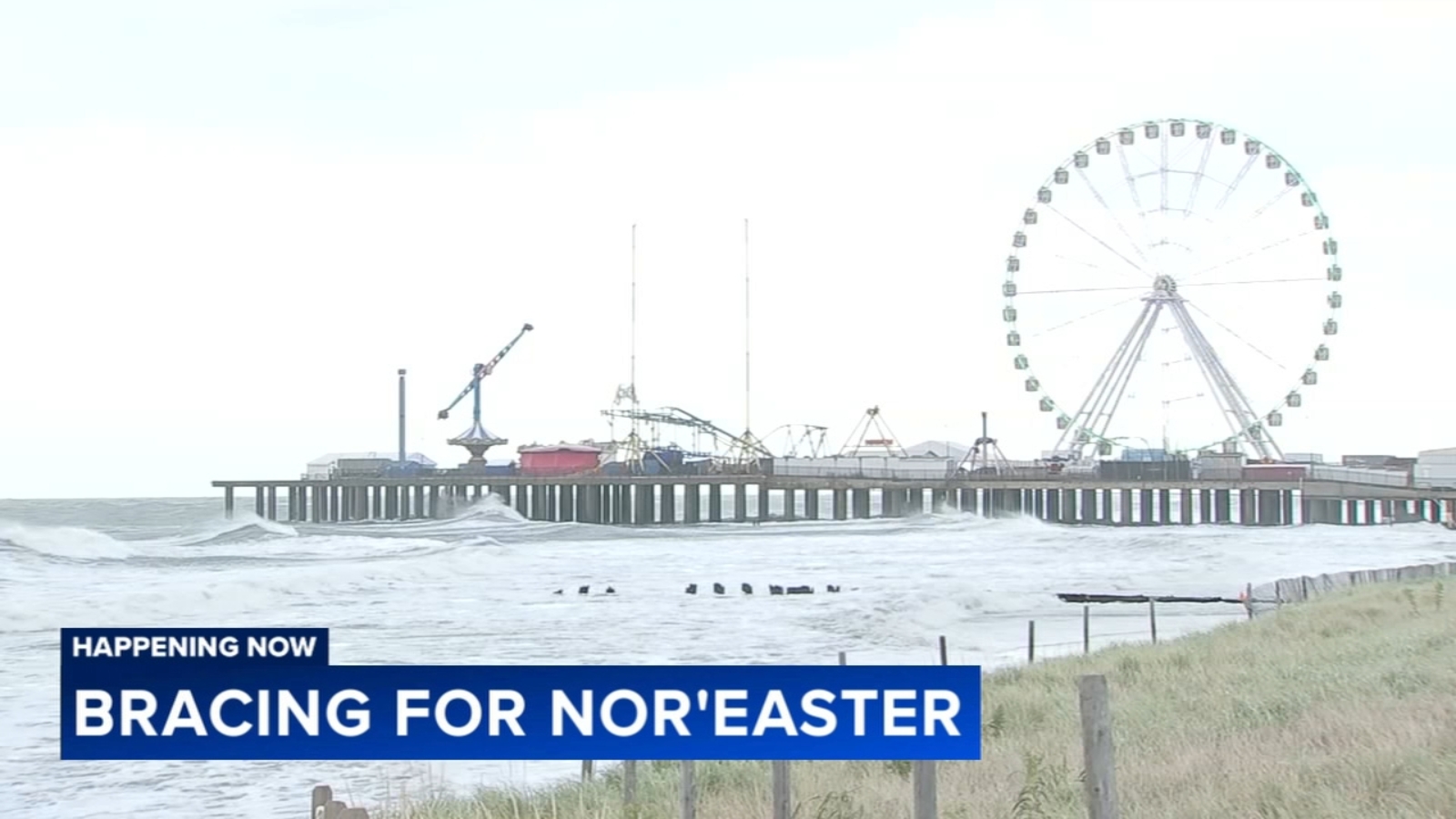 Powerful Nor'easter Battering U.S. East Coast