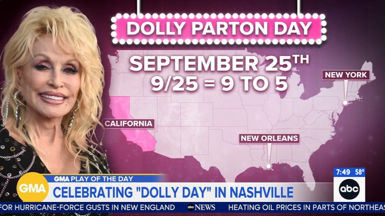 Celebrating Dolly Day