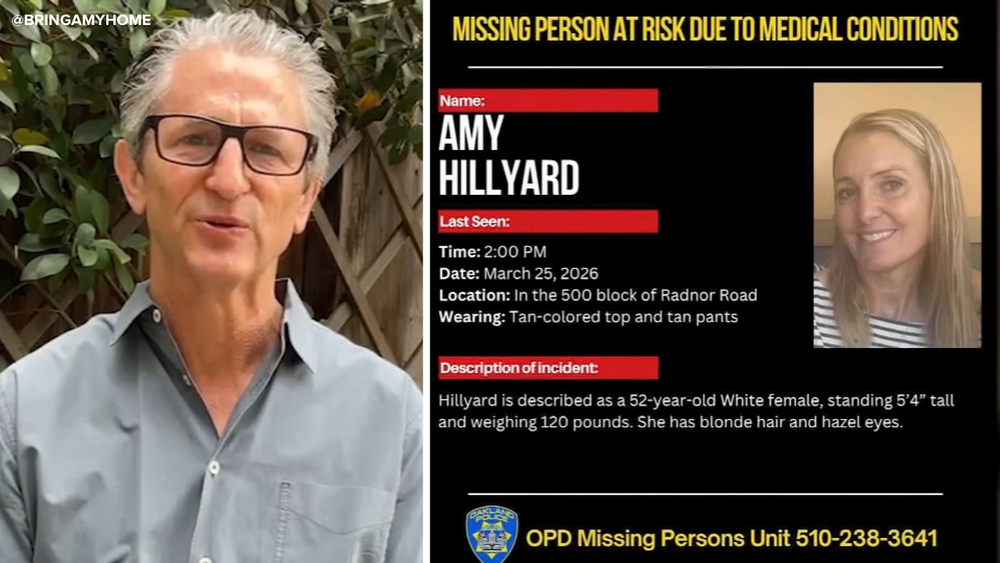 Husband of missing Oakland woman Amy Hillyard releases new video